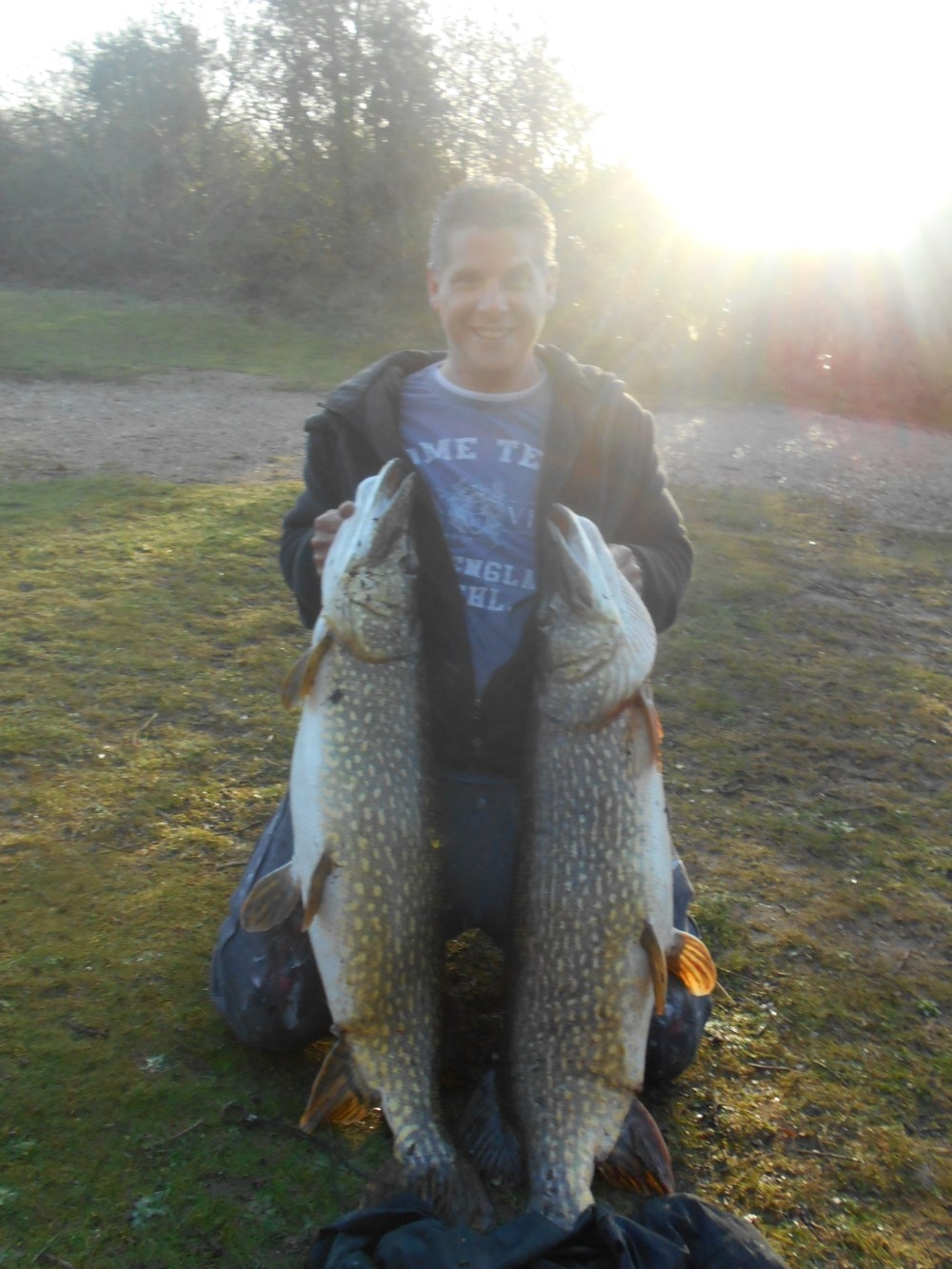 Nick Allsop recorded a personal best pike of 28-2-0 caught on free line sardine on Dickersons Lake at Milton Country Park.