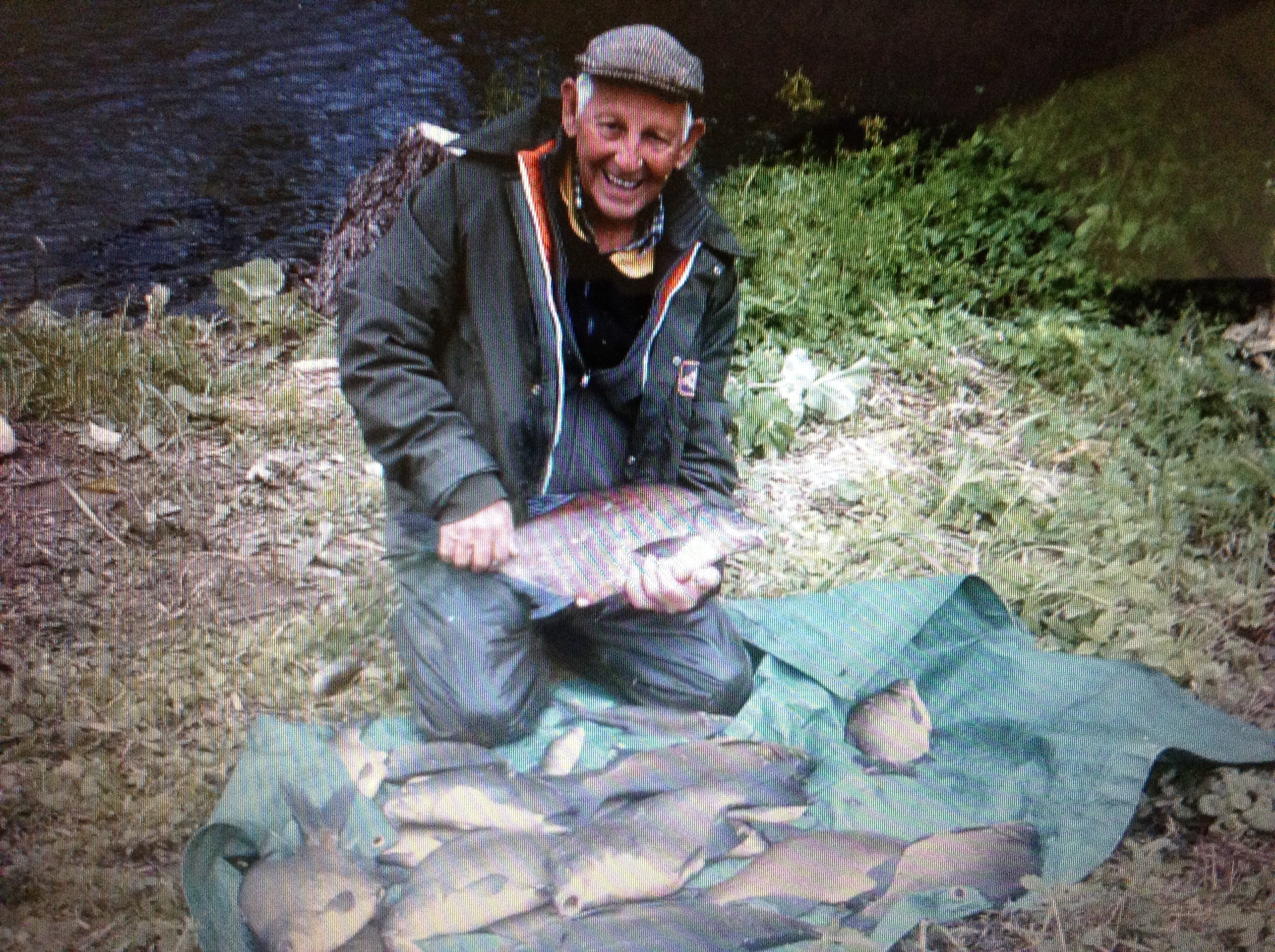 George Ivetts 48lb catch of bream taken at folly drove
