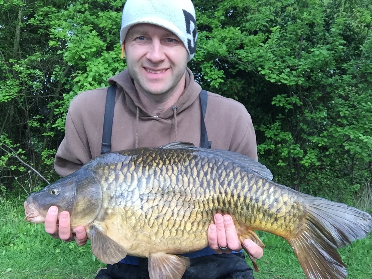 Colin Adams caught this 23lb Common Carp at Barnwell on Sunday Morning (10th May 2015)