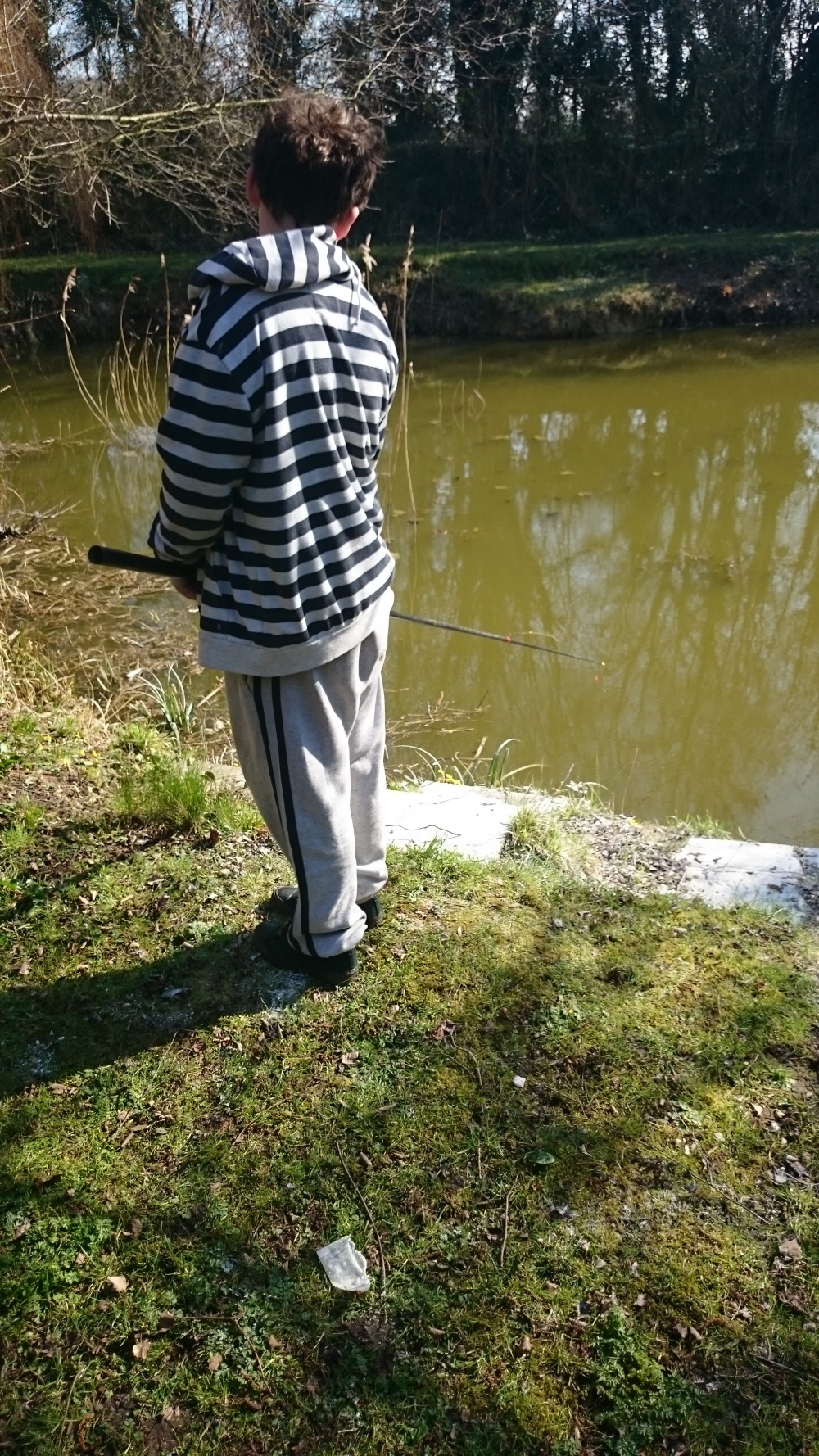 Becky Pope, Andersons Lake, March 2016